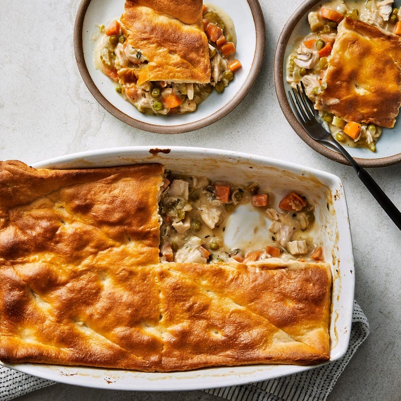 Photo of Creamy chicken & veg pie by WW