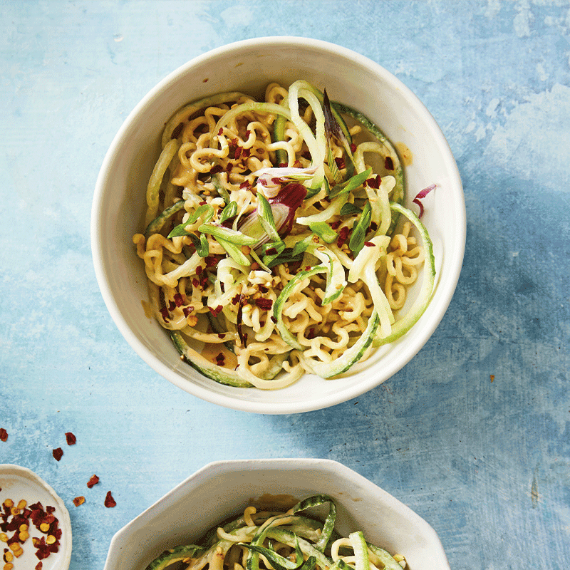 Spicy sesame noodles