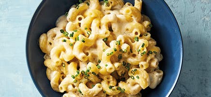 Cauliflower mac n cheese