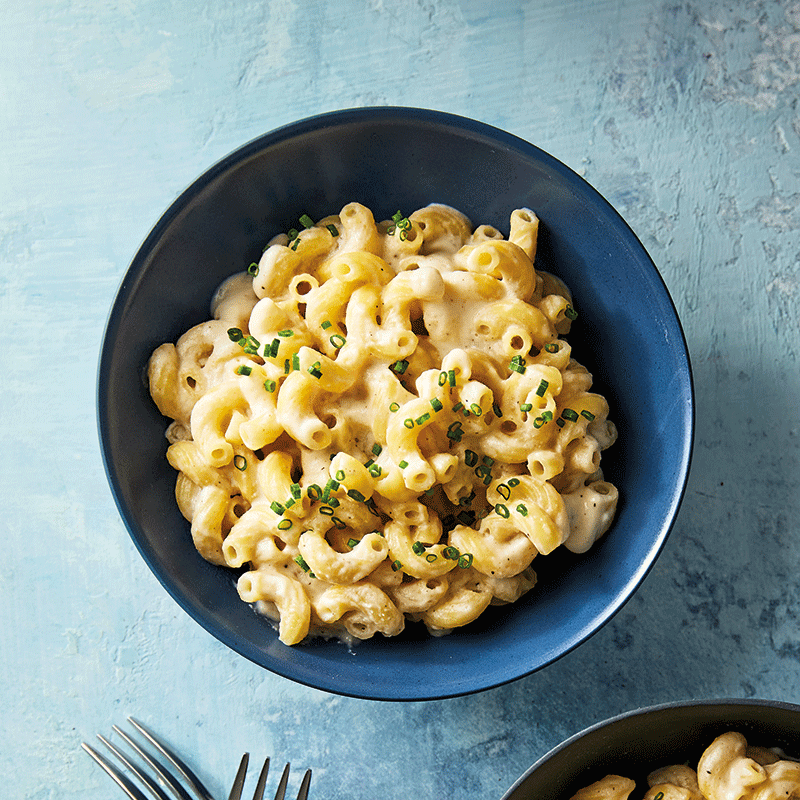 Cauliflower mac n cheese