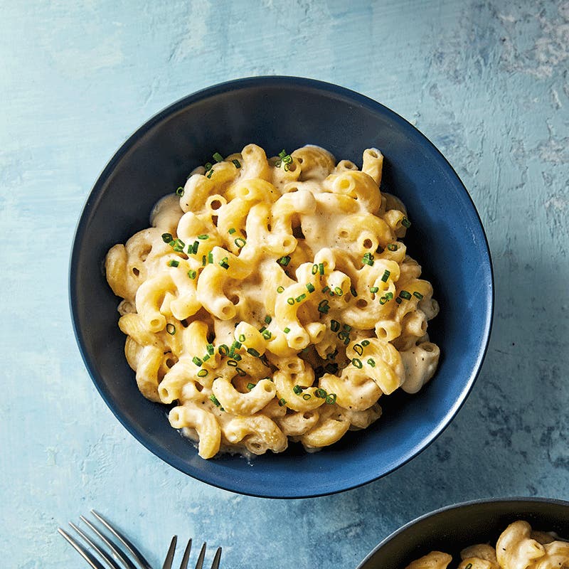 Cauliflower mac n cheese