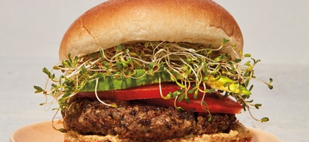 Vegan grain burger