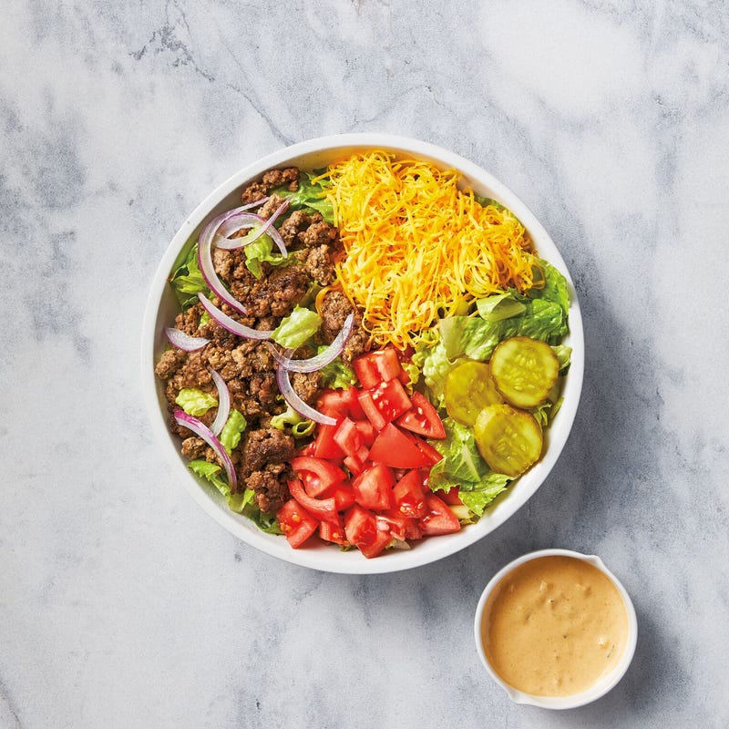 Photo of Cheeseburger salad bowls by WW