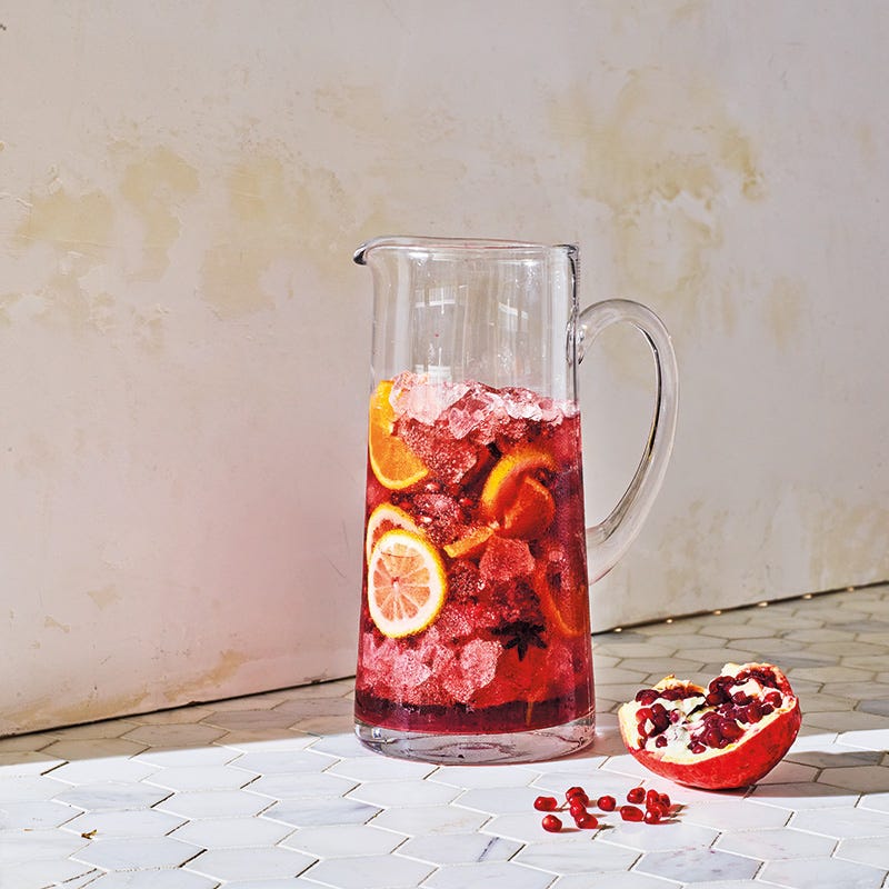 Granatapfel-Mandarinen- Punsch