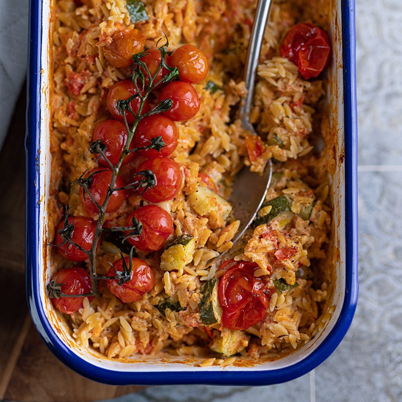 ViktVäktarna - Bakad feta med ris och grönsaker