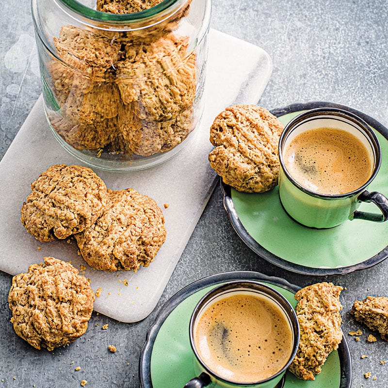 Ingwer-Haferflocken-Kekse