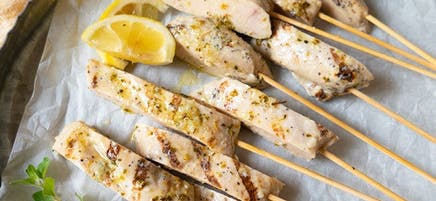 Easy Chicken Souvlaki Skewers