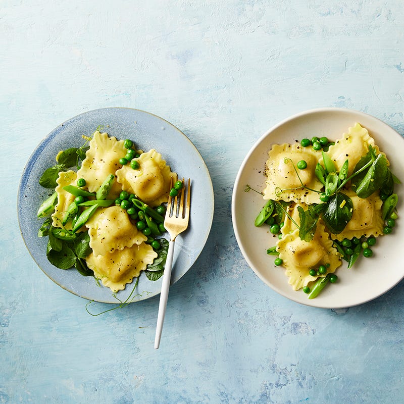 ViktVäktarna - Ravioli med ärter och citron
