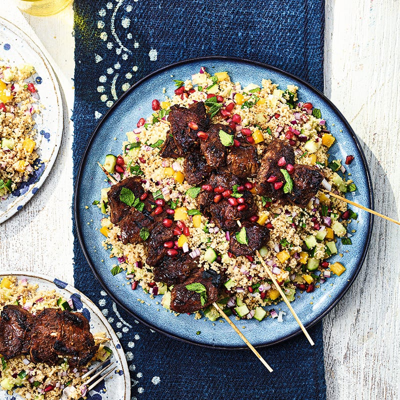 ViktVäktarna - Grillade lammspett med couscous