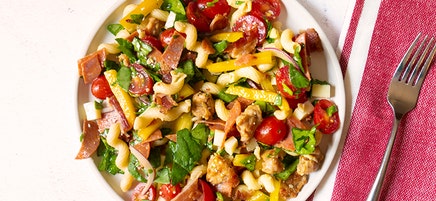Meat Lovers' Pizza Pasta Salad