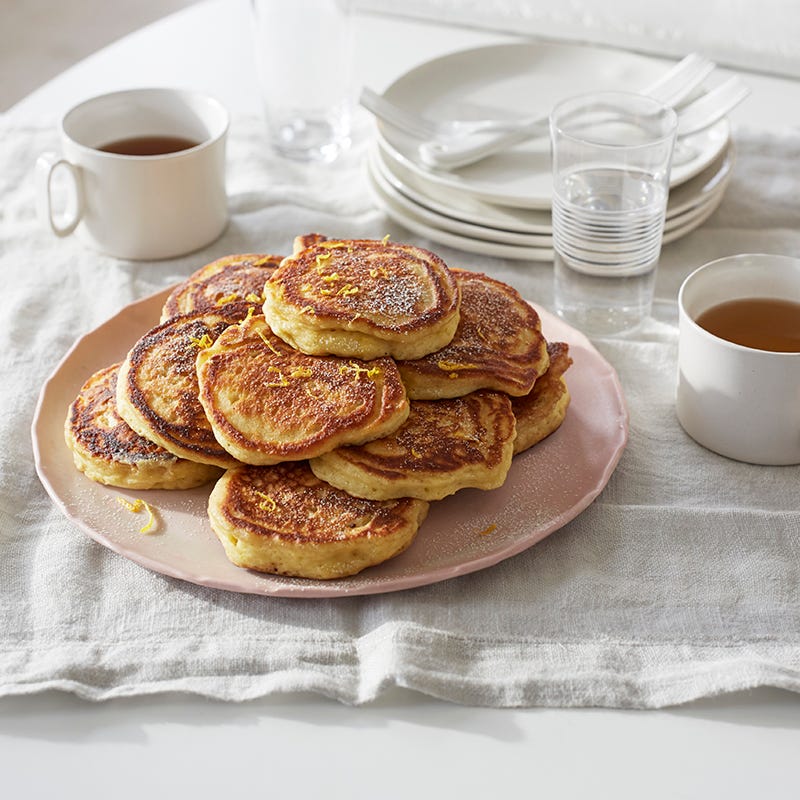 ViktVäktarna - Amerikanska pannkakor med citron och ricotta