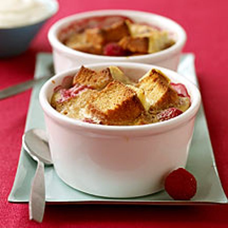 Photo of Lemon-Raspberry Bread Pudding by WW