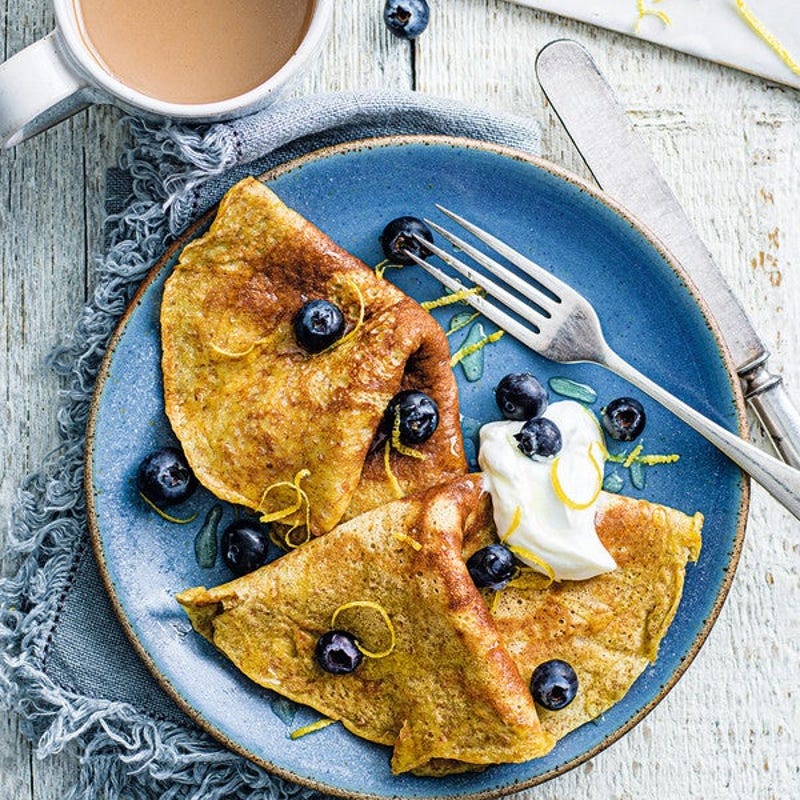 Photo of Lemon & yogurt pancakes by WW