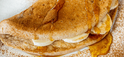 Wendy's fluffy banana bread pancake