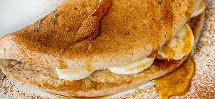 Wendy's fluffy banana bread pancake