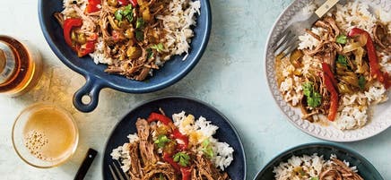 Slow-cooker ropa vieja