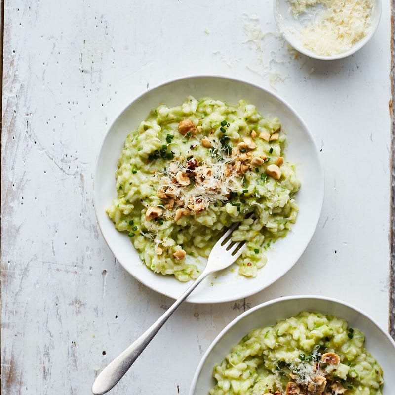 Photo of Spring onion & leek risotto by WW