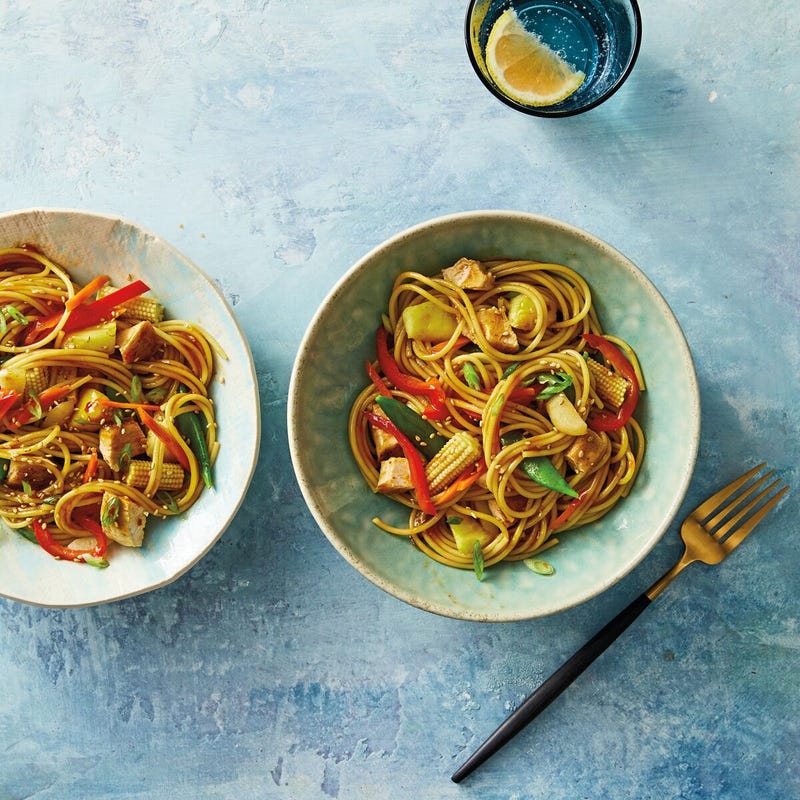 Photo of Sweet & sour chicken with noodles by WW