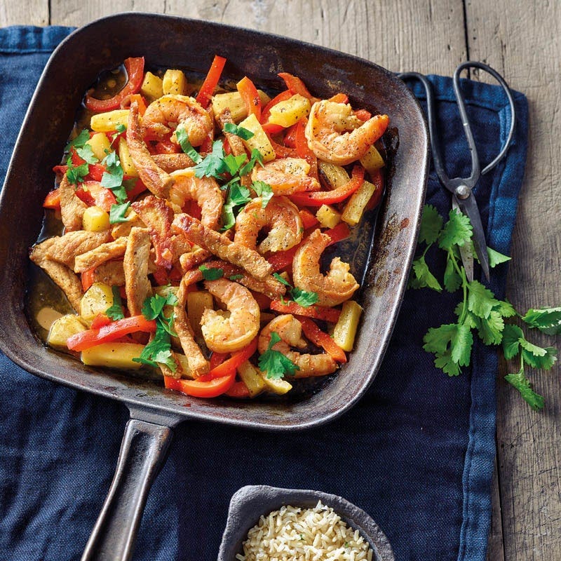 Surf-Turf-Pfanne