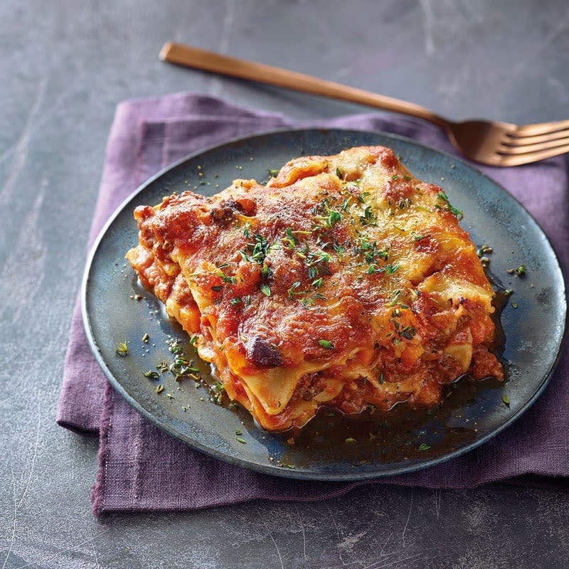 Leichte Tatar-Gemüse-Lasagne