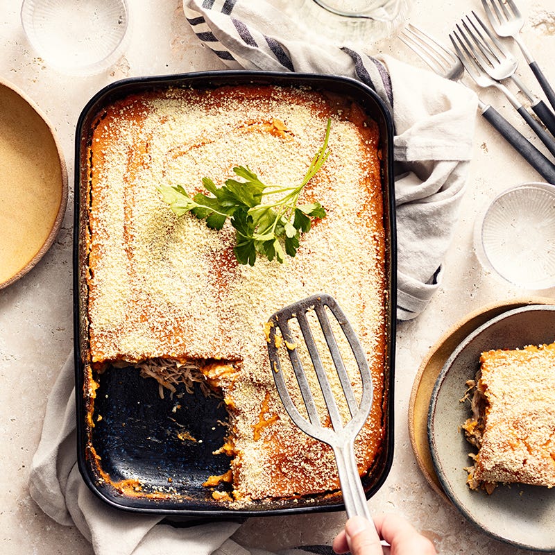Parmentier de dinde à la patate douce