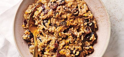 Maple breakfast pudding