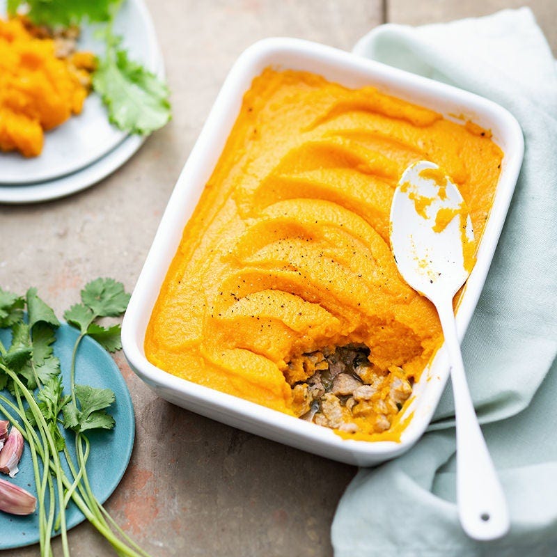 Parmentier de veau épicé