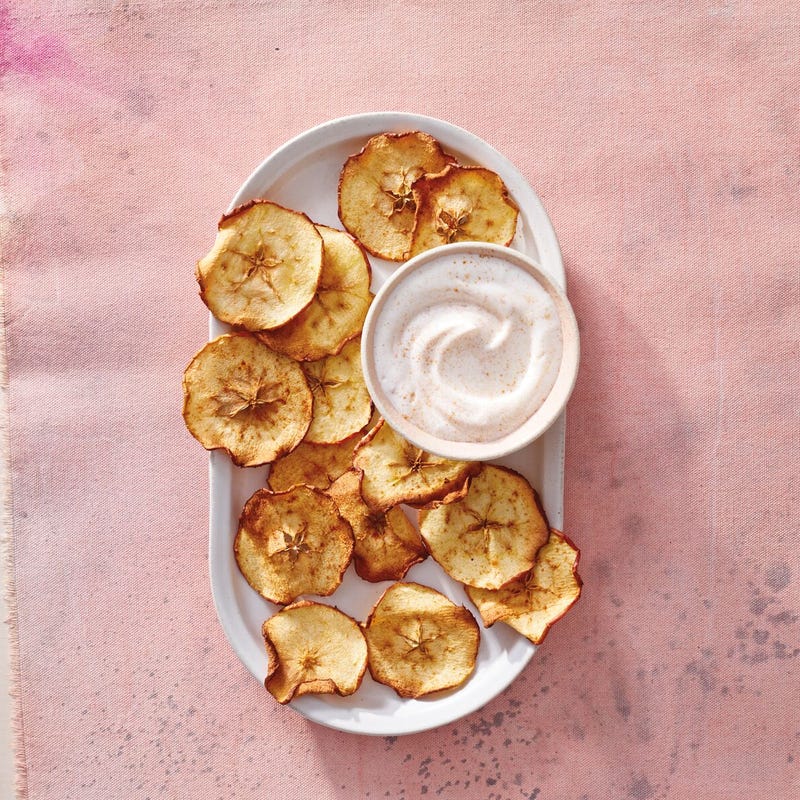 Photo of Apple crisps with cinnamon dip by WW