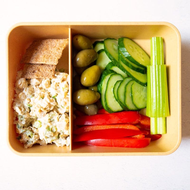 Photo de Boîte à lunch de salade de pois chiches par WW