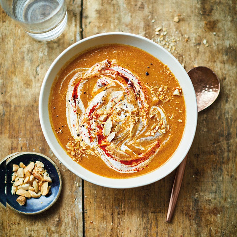 Blumenkohlsuppe, marokkanische