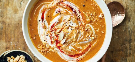 Soupe de chou-fleur à la marocaine