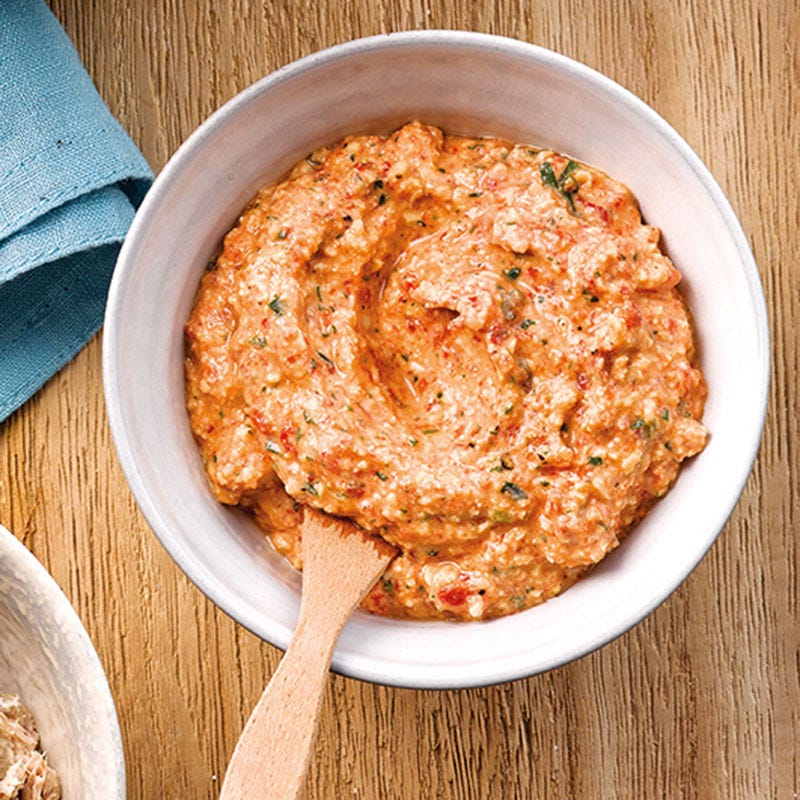 Paprika-Cashew-Aufstrich