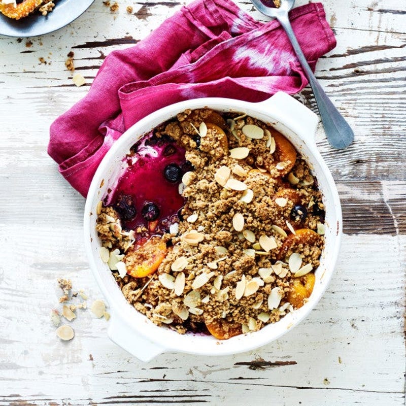 Photo of Apricot, blueberry & nut crumble by WW