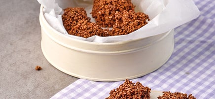 Bouchées au chocolat et à l’amarante