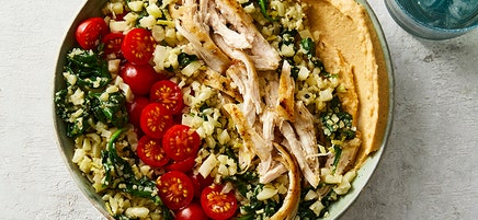 Grekisk kycklingbowl