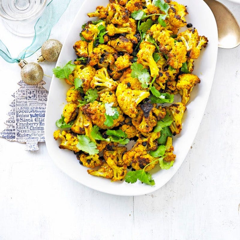 Foto van Pittige geroosterde bloemkool met krenten door WW