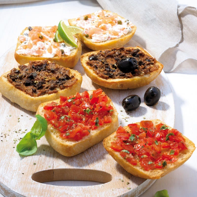 Bruschetta mit Tomaten