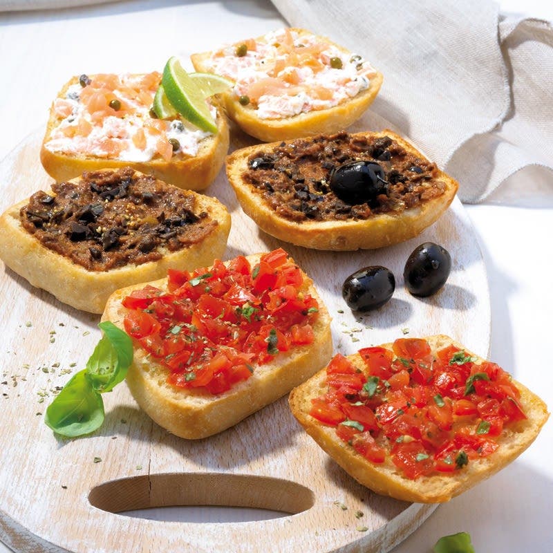 Bruschetta mit Tomaten