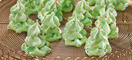 Sapins en meringue