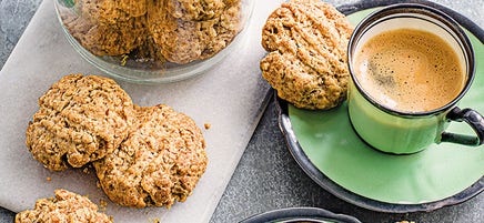 Biscuits aux flocons d’avoine et au gingembre