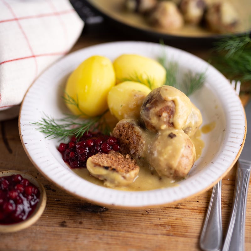 Vegane Köttbullar