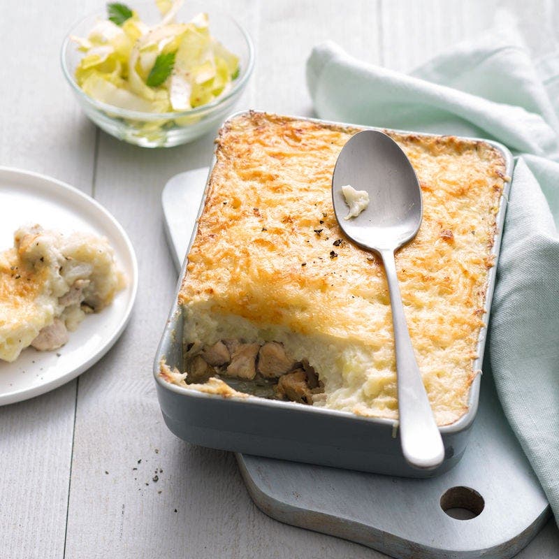 Hachis Parmentier de chou-fleur