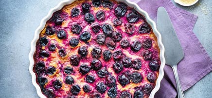 Clafoutis mit Kirschen