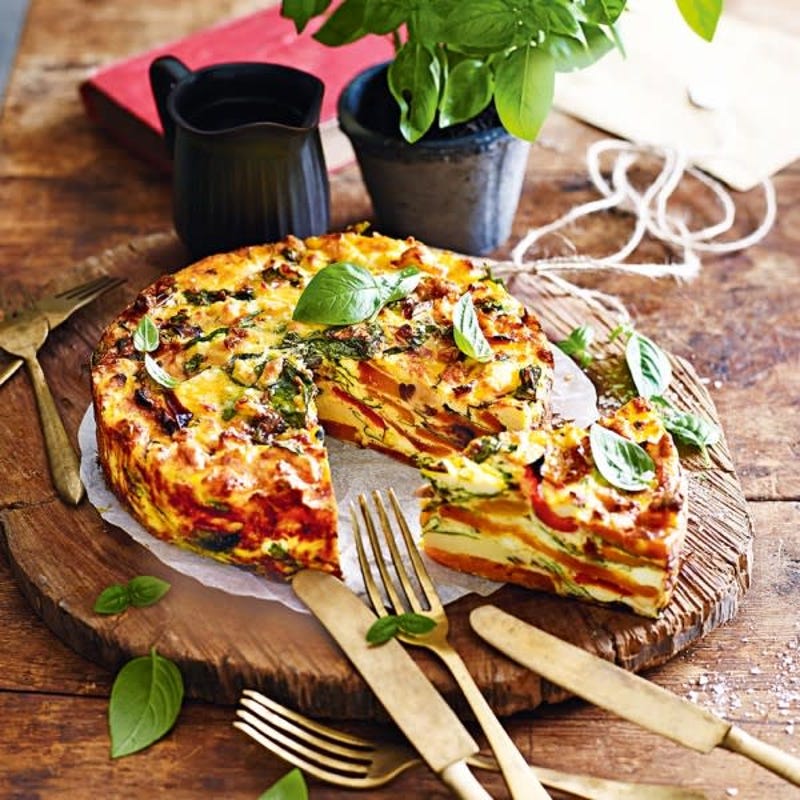 Photo de/du Frittata aux légumes grillés par WW