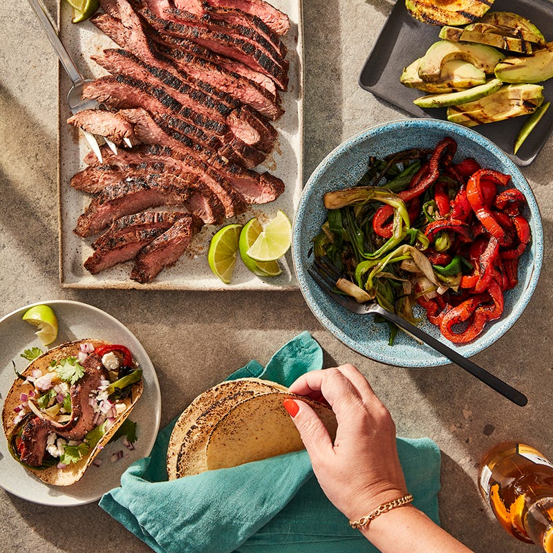 ViktVäktarna - Tacos med grillad flankstek