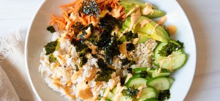 California Roll Sushi Bowl