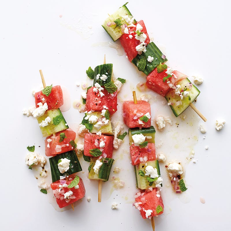 ViktVäktarna - Spett med vattenmelon och gurka