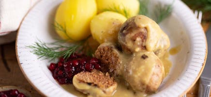 Boulettes Köttbullar vegan