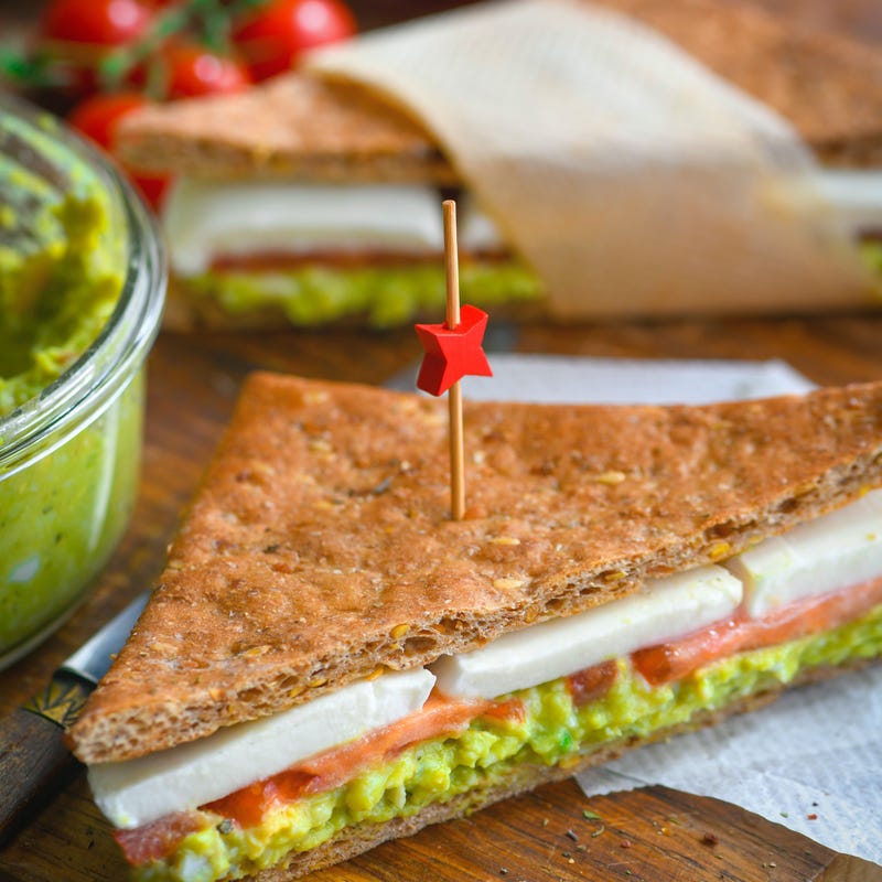 Foto van Pizza: Club sandwich door WW