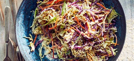 Salade de chou crémeuse classique
